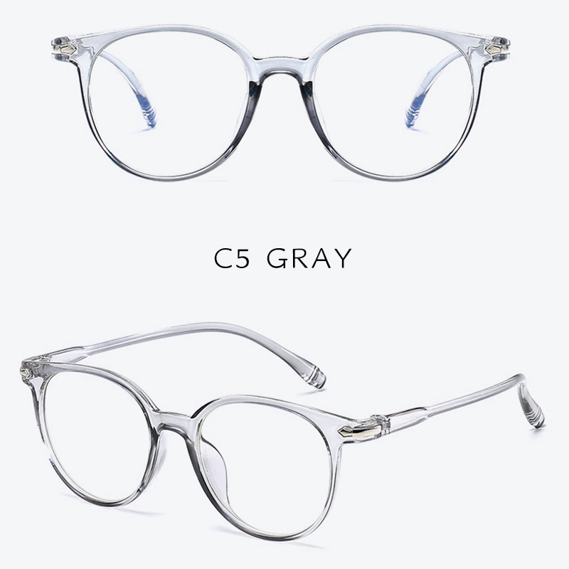 Mắt kính trong suốt kiểu mắt mèo thời trang