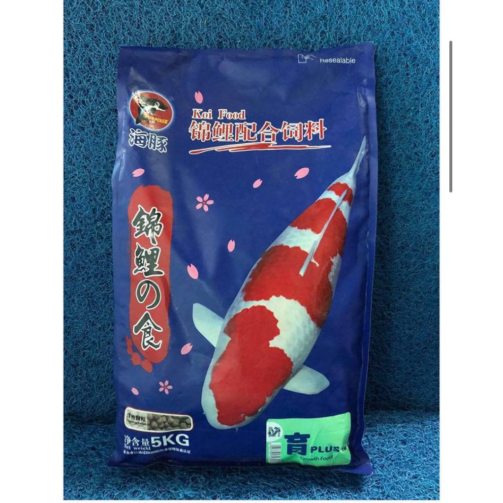 Cám Porpoise GROWTH - Tăng trọng cá KOI - bao 5kg