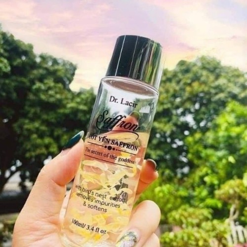 Toner Cốt Yến Safron Drlacir Chai 100ml,Cân bằng độ ẩm trên da,Giúp co nhỏ lỗ chân lông,Giúp làm sạch sâu cặn bã | BigBuy360 - bigbuy360.vn