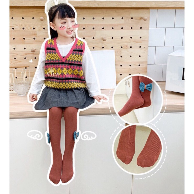 Quần tất len bé gái - Quần tất len hàng Quảng Châu - Phù hợp với các loại váy (QTL1)