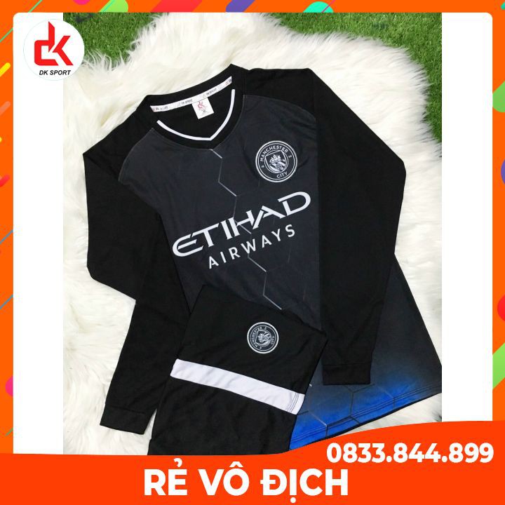 [Mã FREESHIP hoàn 50% đơn 99K tối đa 30K xu] Đồ thể thao CAO CẤP, Áo đá bóng CLB Manchester City mùa giải mới