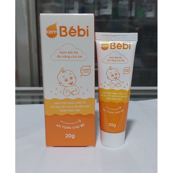 Kem Bebi Đa Năng_Giảm Ngứa_Hăm Tã_An Toàn Cho Trẻ Sơ Sinh Tub 20g