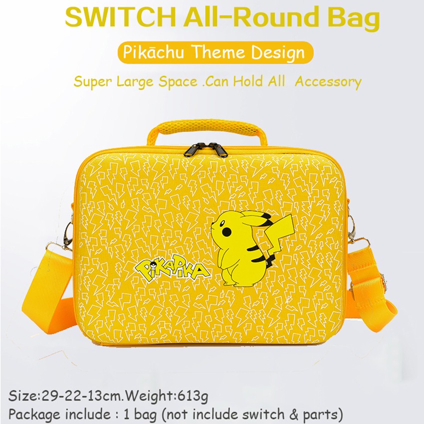 Túi đựng máy chơi game Nintendo Switch in hình Pikachu đáng yêu