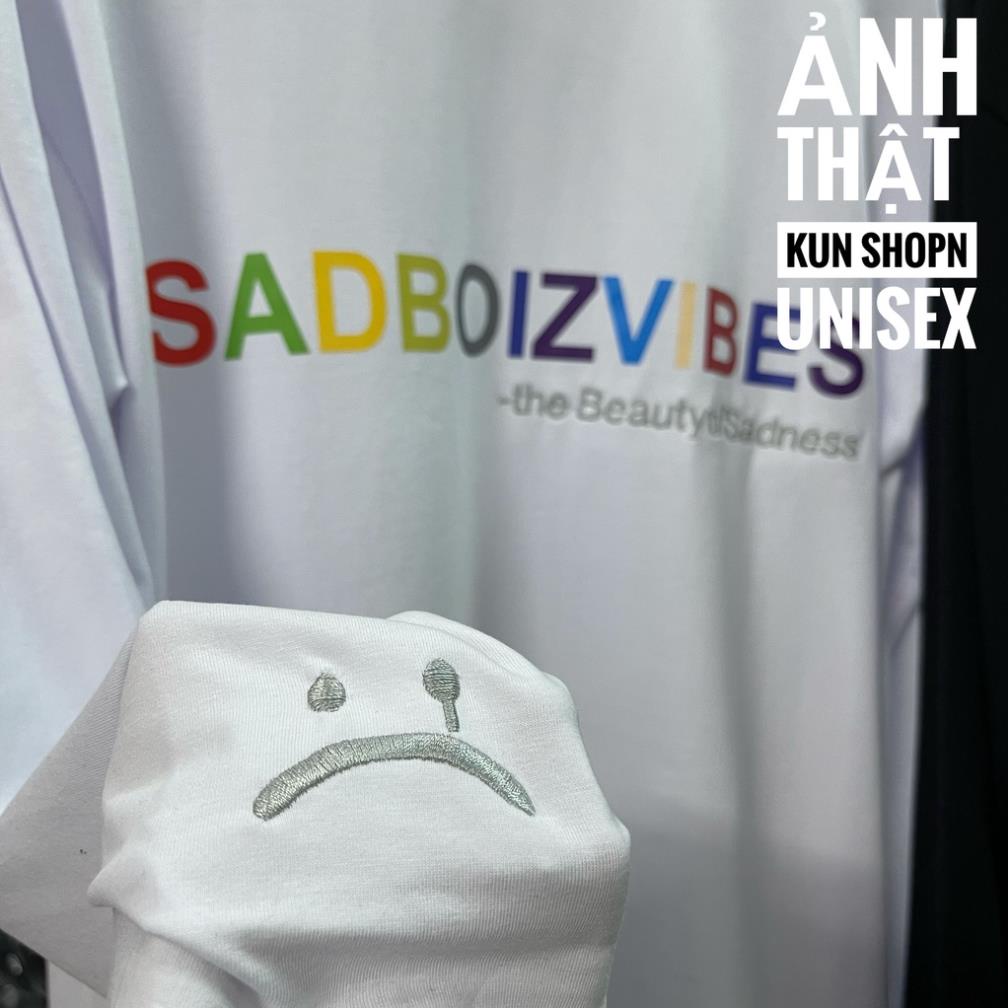 Áo sad boiz SADBOIZVIBES  Áo thun tay dài sadboiz sad story full tag