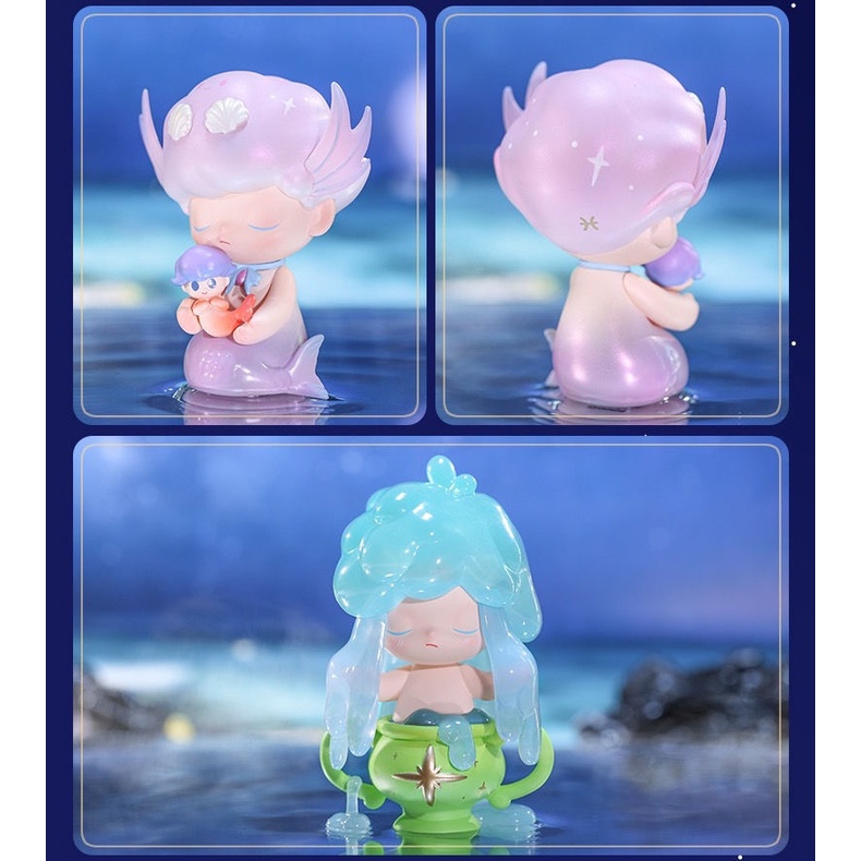 ❤POPMART DIMOO❤ DIMOO Twelve constellation POPMART bilnd box.Đồ chơi hợp thời trang.Quà.BÚP BÊ.mô hình nhân vật