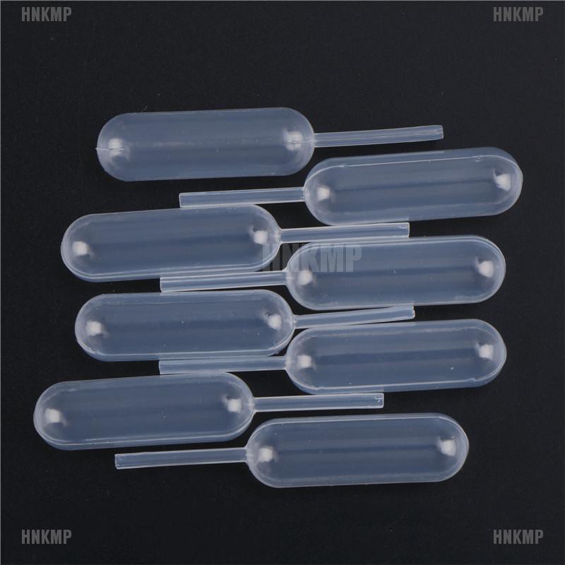 HNKMP 100pcs Plastic Squeeze 4ml Transfer Dropper Disposable Pipettes For Cupcake
