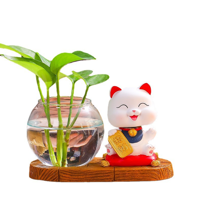 Mèo May Mắn Nhỏ Xinh Để Bàn Trang Trí Nội Thất