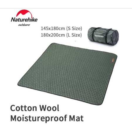 Tấm đệm ngủ cotton len trần bông Glamping NatureHike NH20FCD11