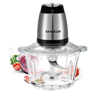 Máy xay thịt máy xay đa năng thủy tinh sande - apple house 30024