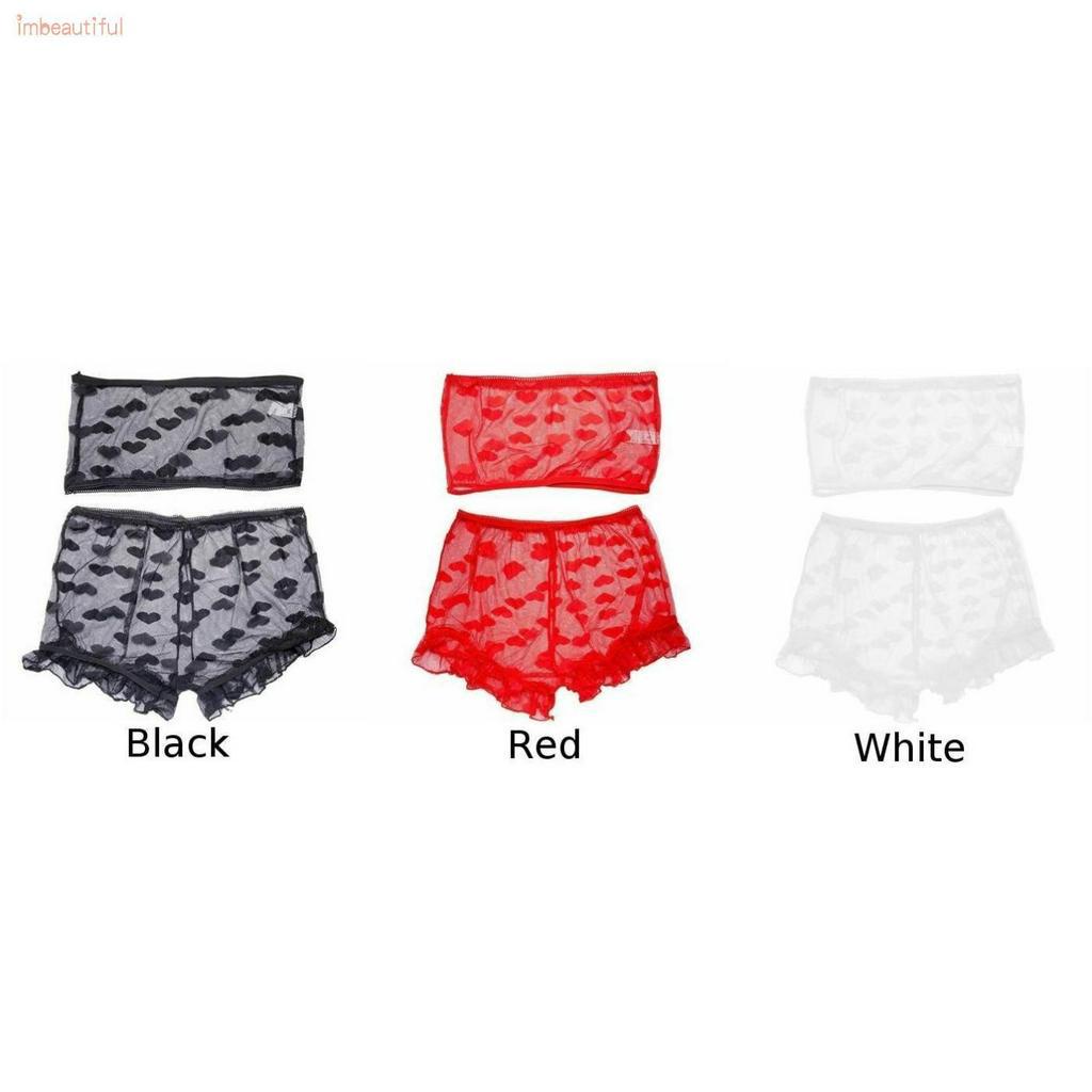 Set Đồ Ngủ Xuyên Thấu Quyến Rũ Cho Nữ