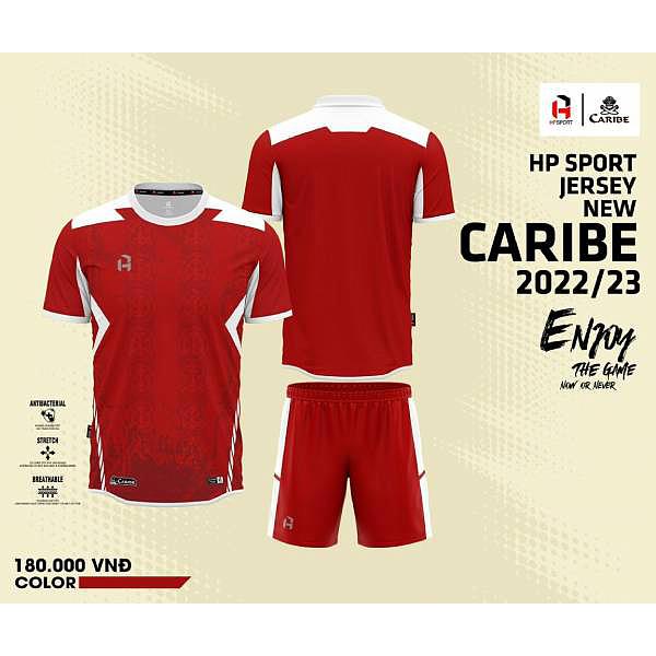 Bộ Quần Áo Thể Thao Bóng Đá Tự Thiết Kế HP CARIBE Cao Cấp - Sản Phẩm Chính Hãng HP