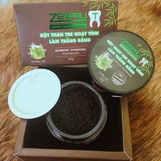 4 hộp Than hoạt tính trắng răng Zenpali - T