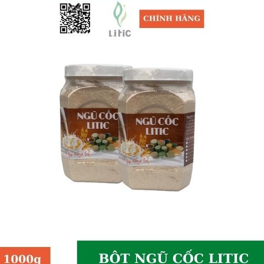 Ngũ cốc dinh dưỡng Litic 1kg tăng cân, giảm cân, tiểu đường cao cấp 20 loại hạt LiticNCDD