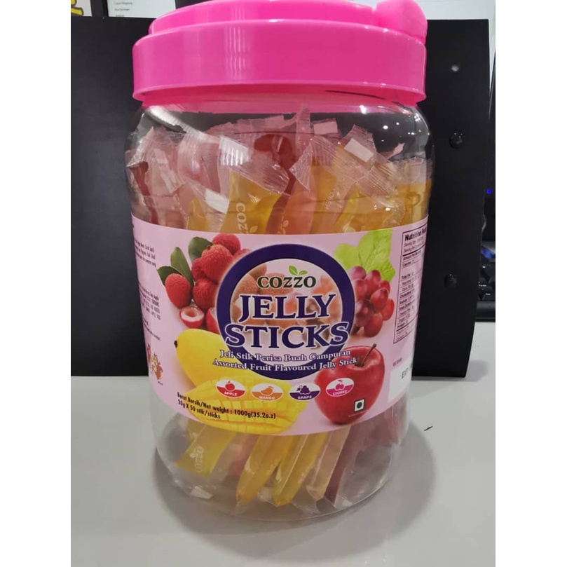 THẠCH QUE HOA QUẢ GÓI 405G/ Thạch Kem đá