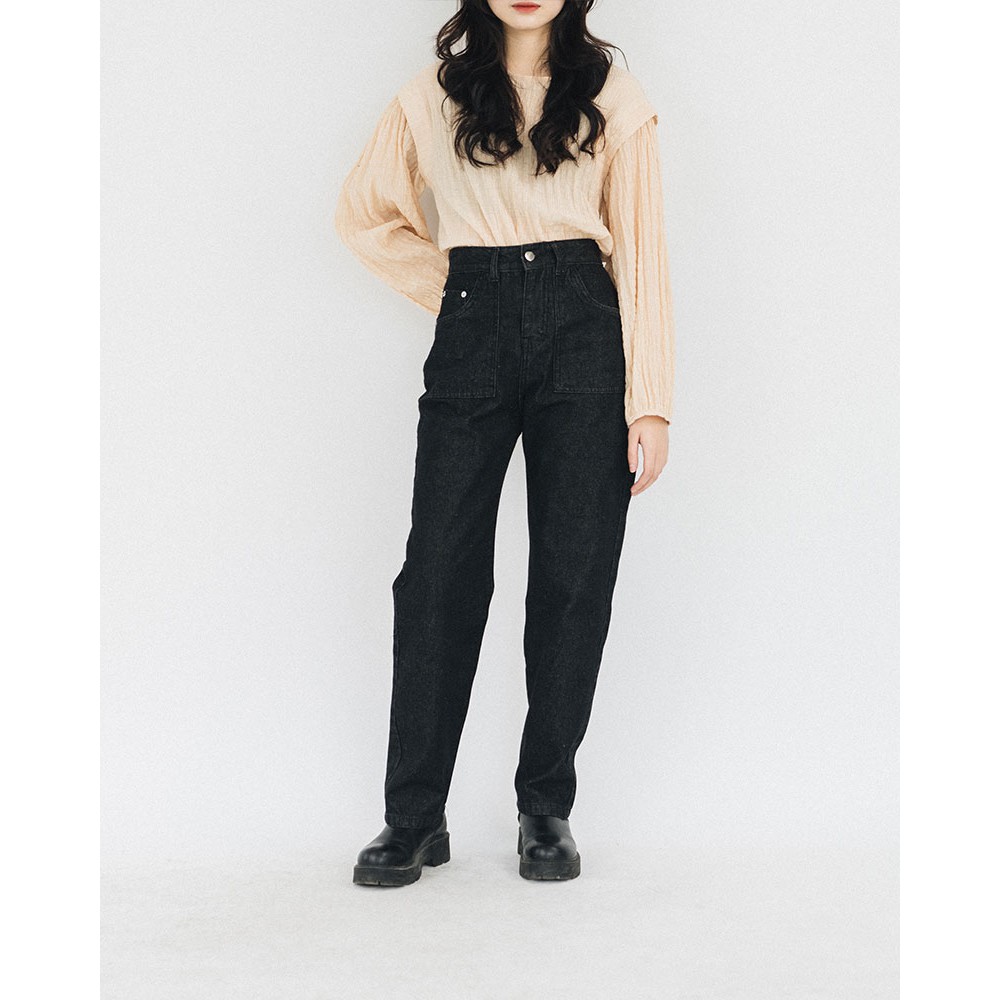 Quần Jeans Bò Nữ SSSTUTTER Pocket Jeans