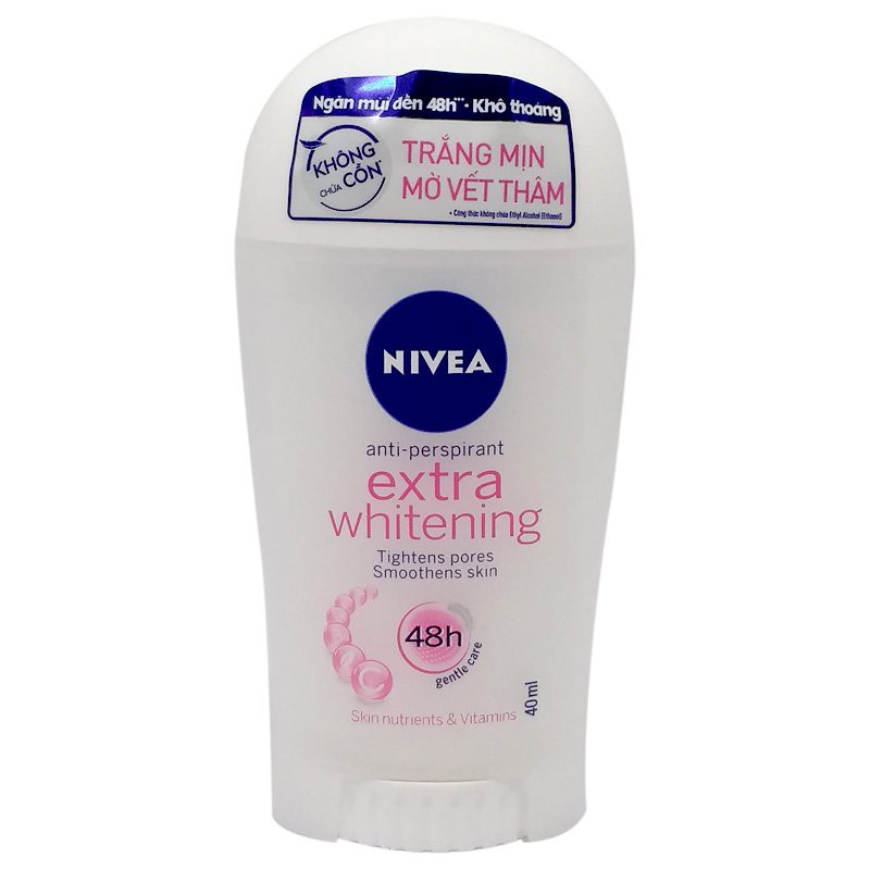 🍀🍀Sáp khử mùi trắng mịn, mờ vết thâm Nivea Extra Whitening