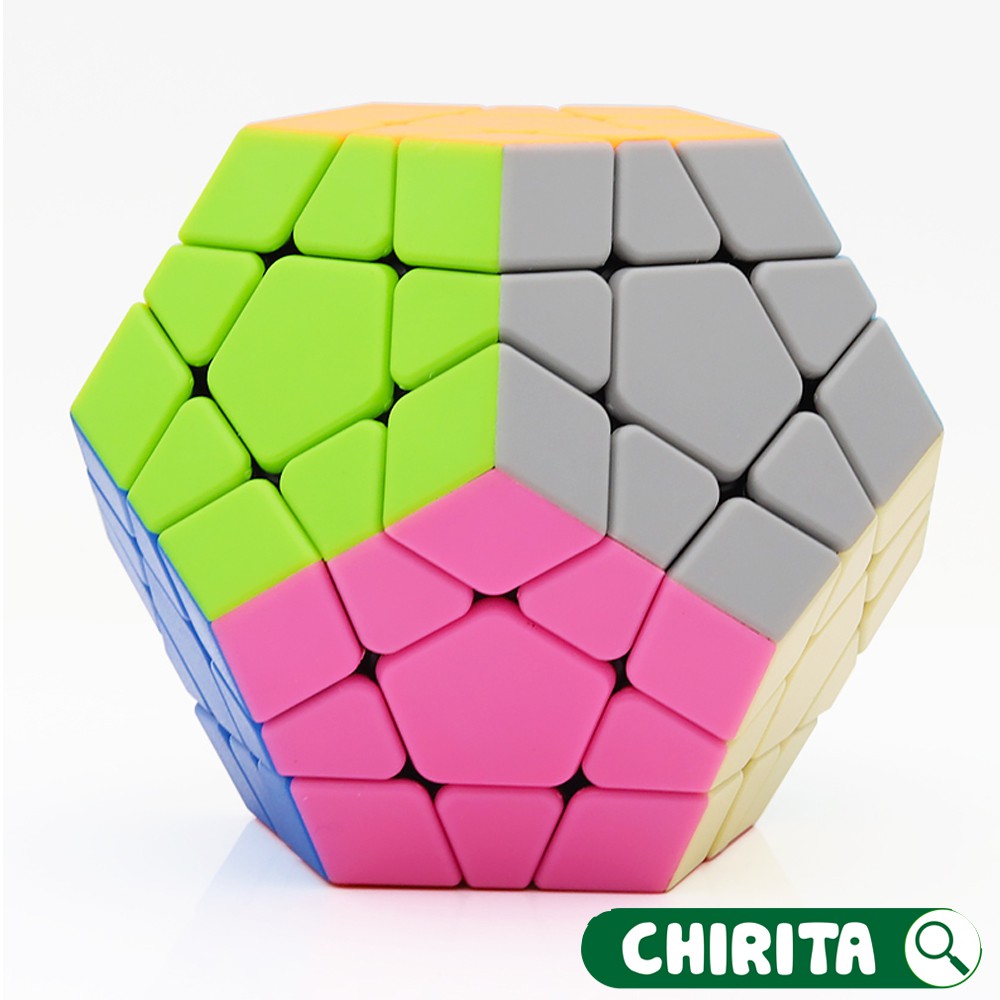 Rubik Megaminx Stickerless Không Viền Cao Cấp - Đồ Chơi Phát Triển Trí Tuệ NO.8888