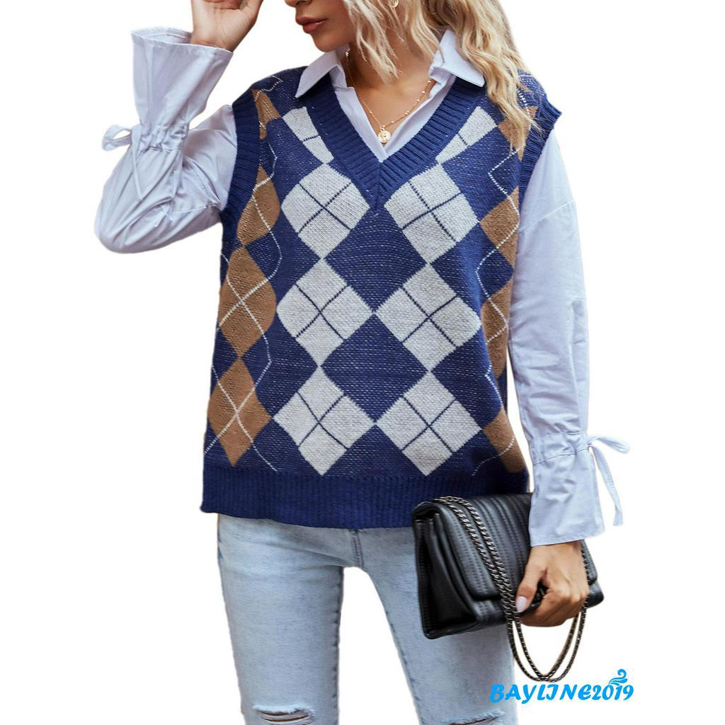 Áo Khoác Nữ Cộc Tay Cổ Chữ V Sọc Ca Rô Đáng Yêu