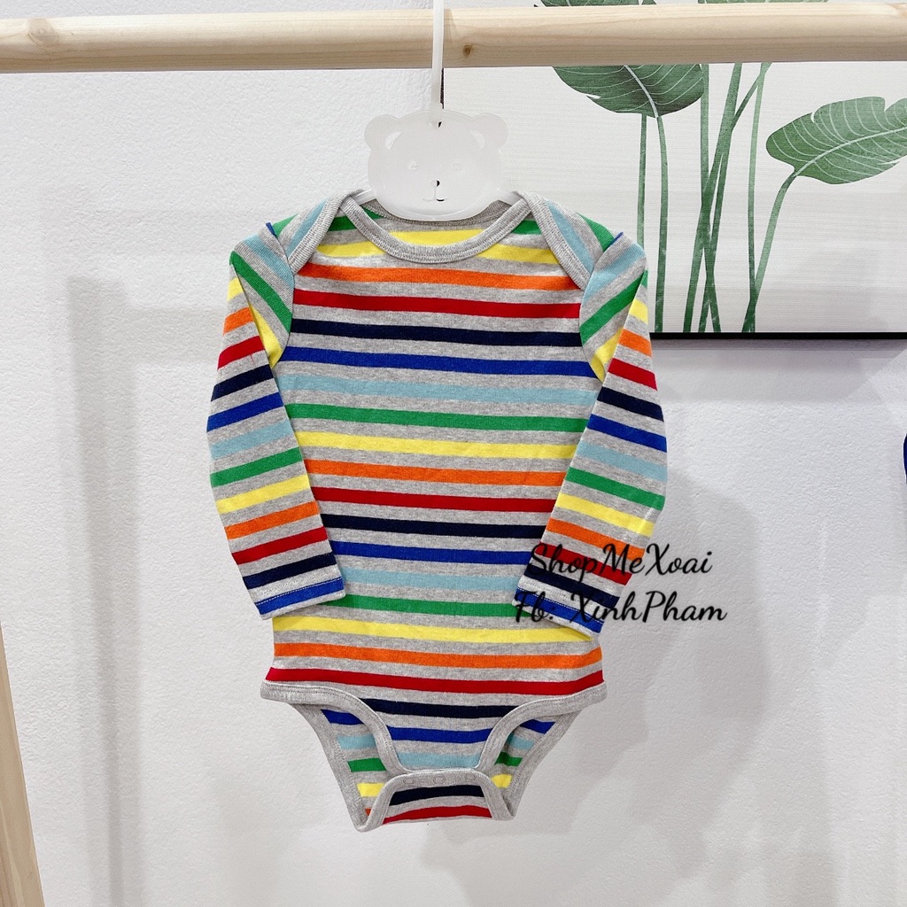 [Chọn mẫu 1][ Size 9M] BODYSUIT, BODYCHIP DÀI TAY XUẤT DƯ CHO BÉ TỪ 7-8kg