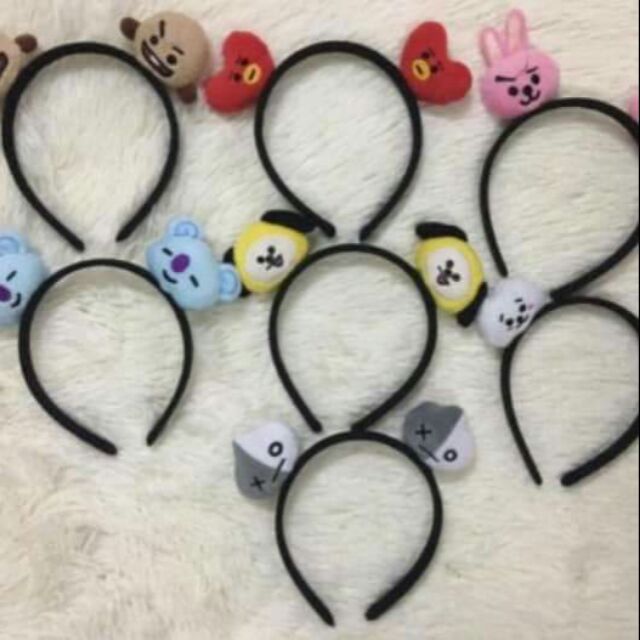 Bờm tóc dây buộc tóc BTS