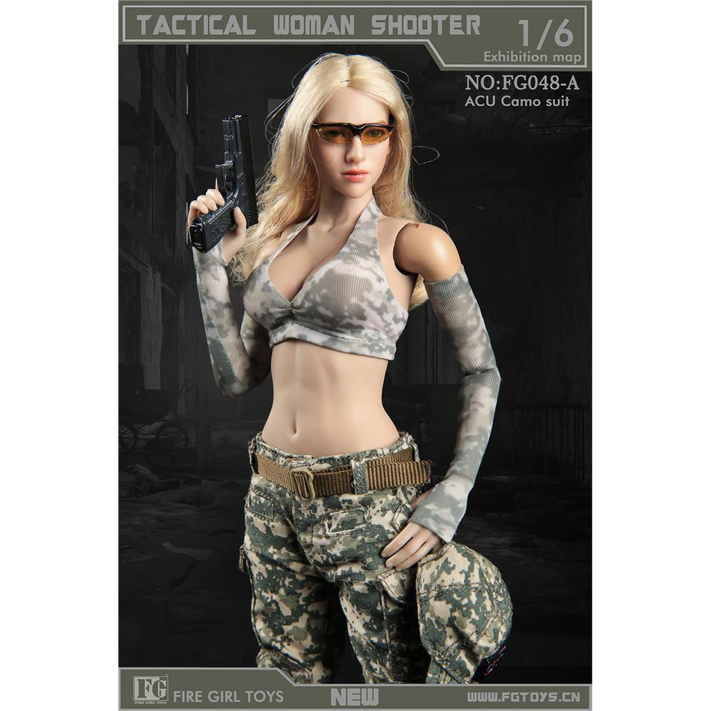 [Order] Trang Phục 1/6 Fire Girl 1/6 Female Tactical Shooter