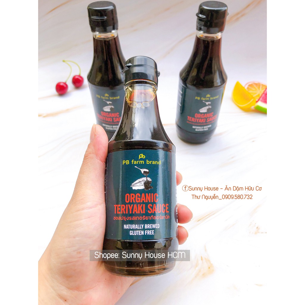 Sốt Teriyaki hữu cơ PB Farm 200ml