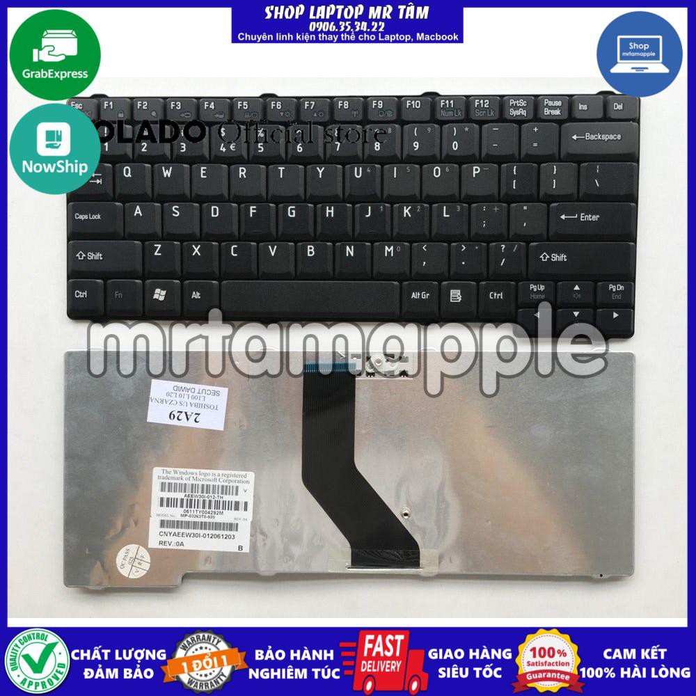 (KEYBOARD) BÀN PHÍM LAPTOP TOSHIBA L10 dùng cho Satellite L10 L15 L20 L25 L30 L35 L110