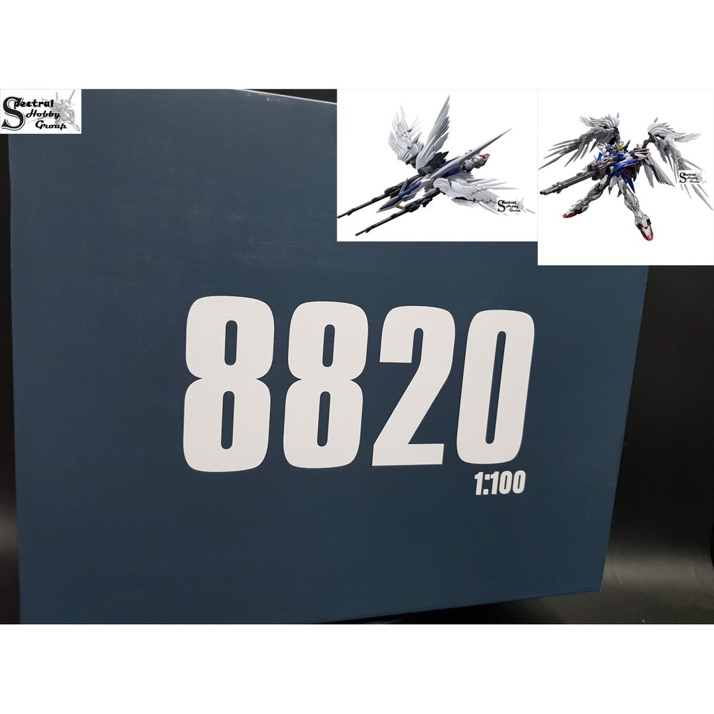 Mô hình nhựa lắp ráp MG 1/100 gundam Wing Zero Custom ver. HIRM HIRES - 8820 DABAN MODEL (có sách)