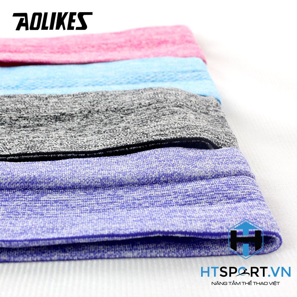 Băng Trán Băng Đô Thể Thao Headband Đeo Đầu Tập Gym Nam Nữ Tấm Mồ Hôi Chính Hãng Aolikes AL2103