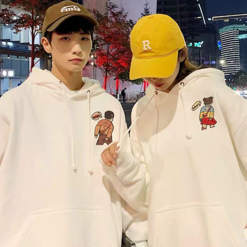 ÁO KHOÁC CẶP HOODIE- NỈ BÔNG UNISEX- SIZE 35KG-70KG- IN HÌNH CỰC LẦY ,VUI NHỘN