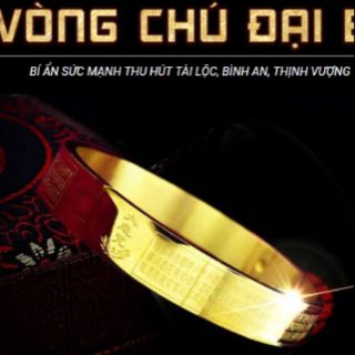 Vòng tay CHÚ ĐẠI BI chất liệu titan có bỏ sỉ