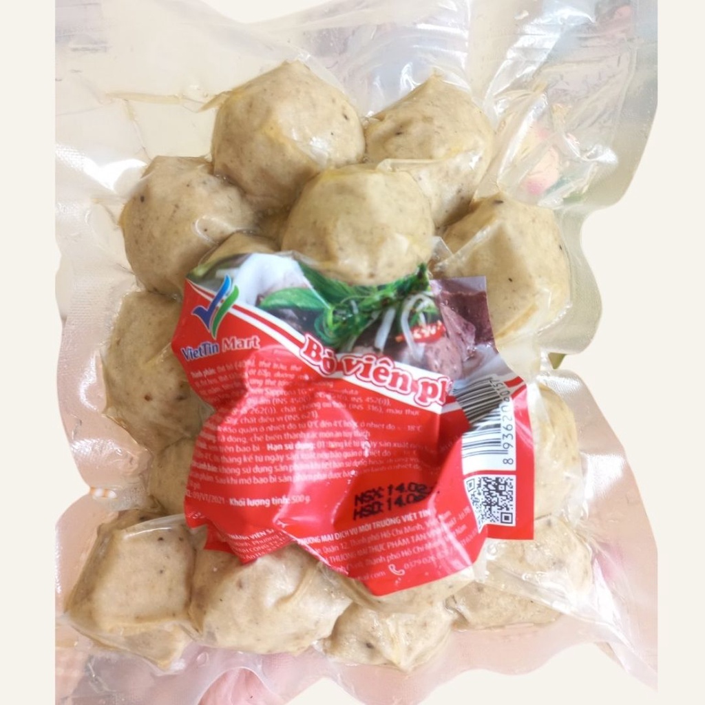Bò Viên Phở Viettinmart 500g Chỉ Giao TP.HCM