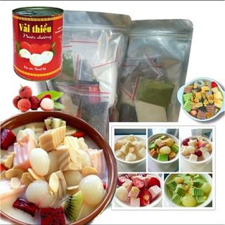 Set nguyên liệu nấu chè khúc bạch