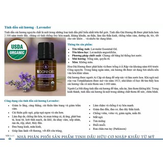 Tinh dầu Lavender - USDA Organic