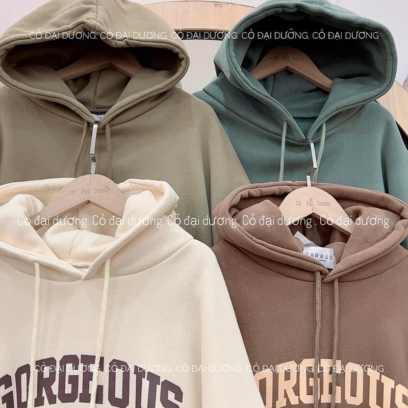 Áo hoodie GORGEOUS mũ 2 lớp TTA699