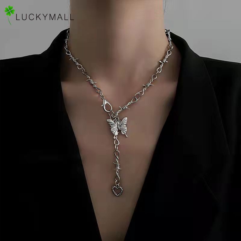 Vòng cổ mặt hình bướm thời trang cho nữ