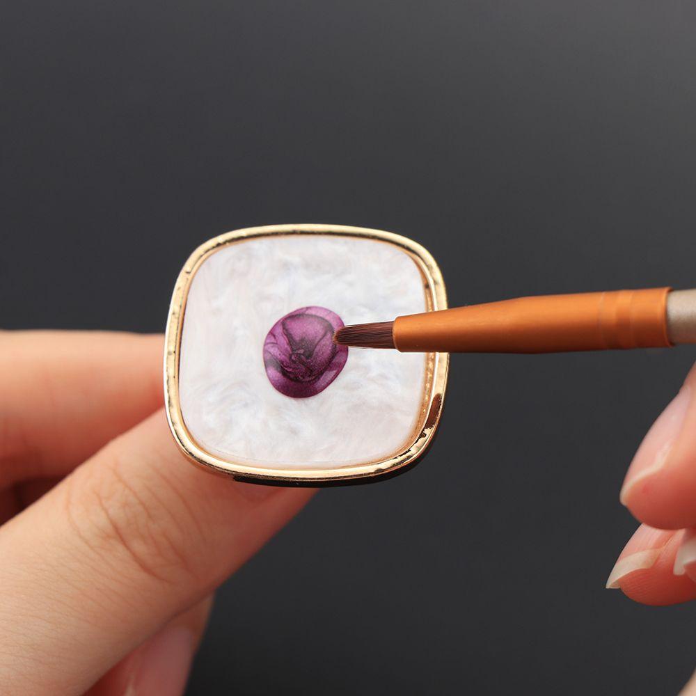 JUNE Giá Đỡ Lọ Sơn Móng Tay Bằng Nhựa Acrylic Tiện Dụng