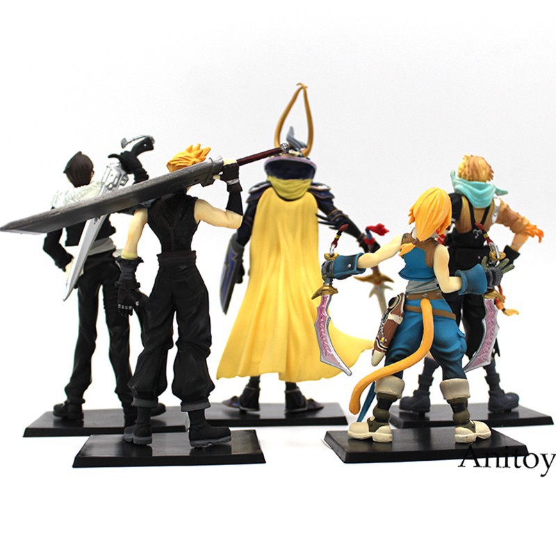 Set 5 Mô Hình Đồ Chơi Nhân Vật Trong Game Final Fantasy