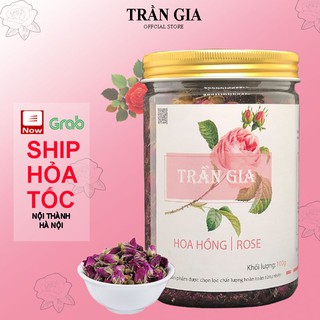 Trà Hoa Hồng Sấy Khô Nguyên Nụ Đà Lạt 100gr, Dùng Làm Pha Trà Tốt Cho Sức Khỏe