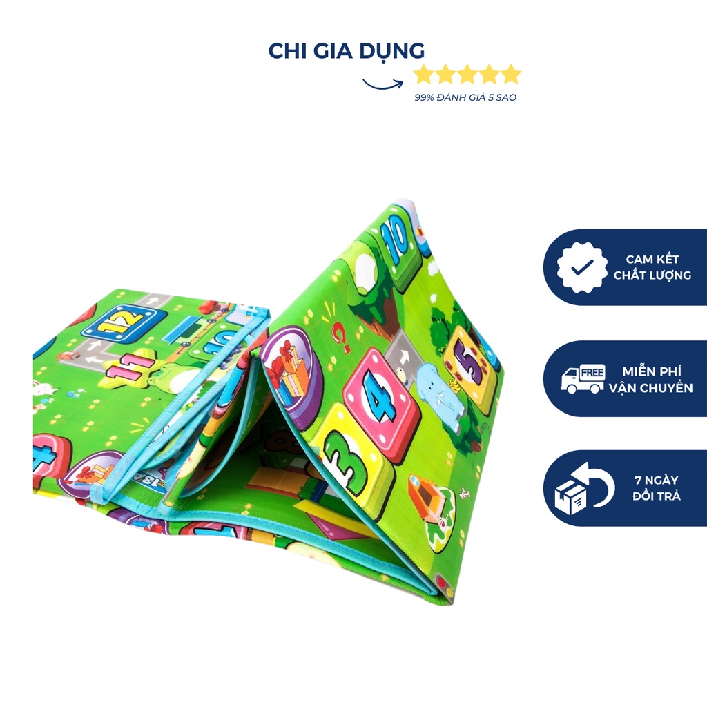 Thảm Xốp 2 Mặt Cho Bé Maboshi nhiều kích cỡ, màu ngẫu nhiên
