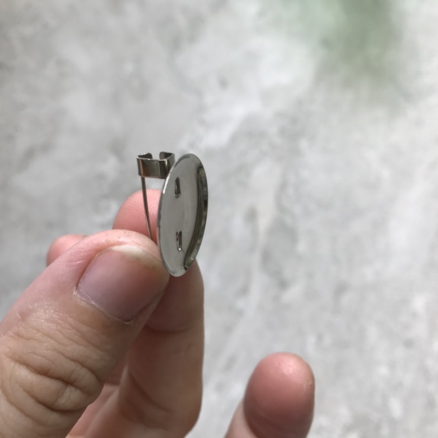 Đế cài áo tròn. ( combo 5 cái)