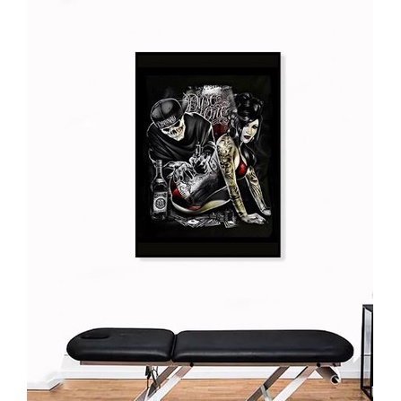 HOT 20 Tranh Mẫu Xăm - Tranh Tattoo Trang Trí Tiệm Xăm Tattoo Phong Cách Vintage Nhật Bản