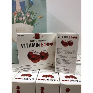 Viên uống vitamin E 400 đẹp da, sáng da, hạn chế lão hoá da hộp 100 viên | BigBuy360 - bigbuy360.vn