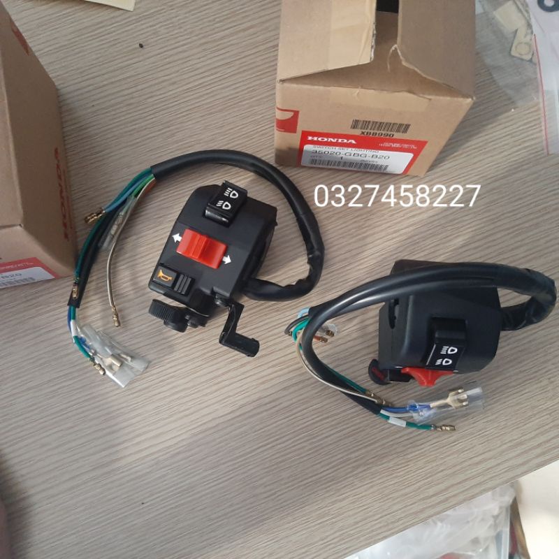 Cùm công tắc trái xe Super DREAM đời đầu hàng thái zin