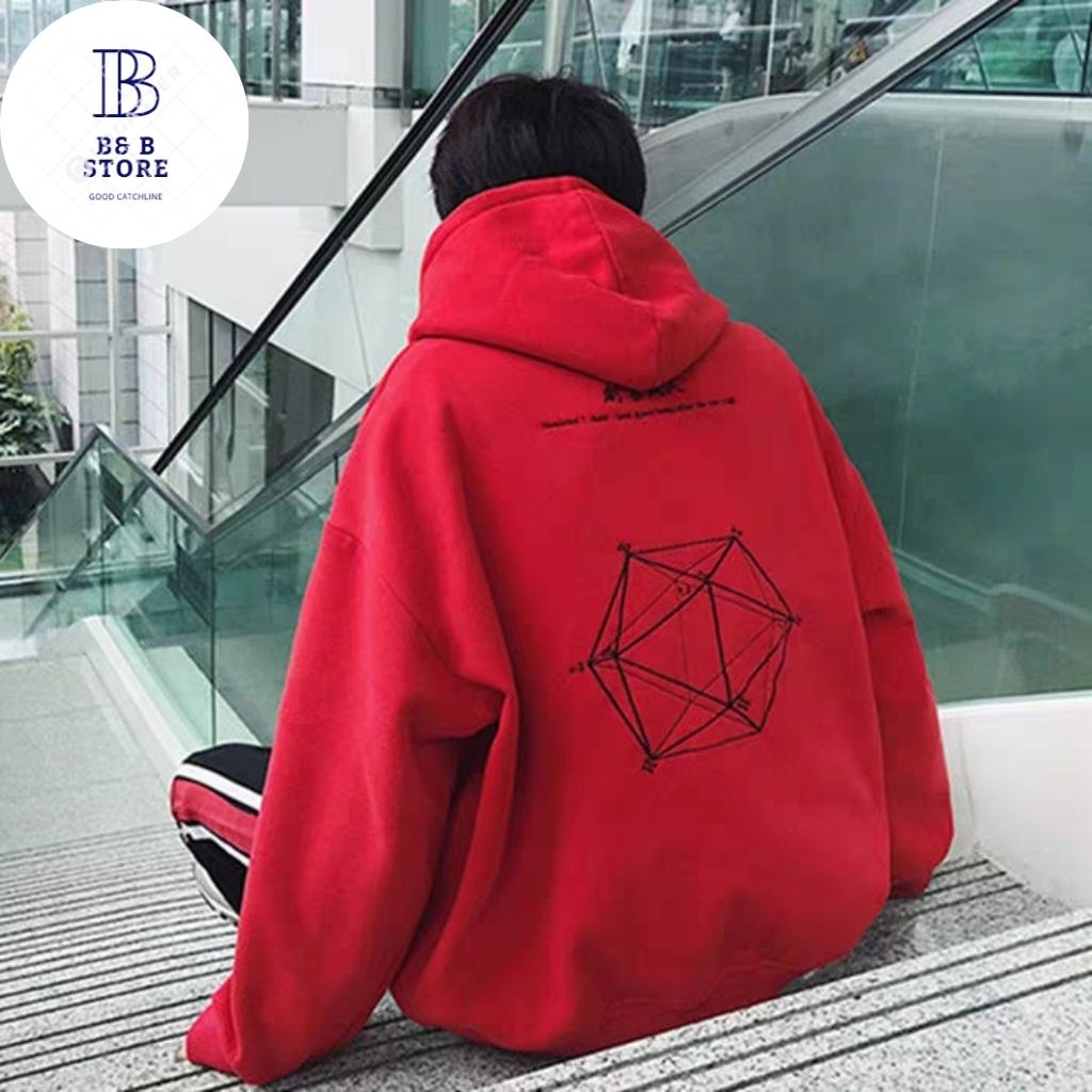 &lt;FREE SHIP&gt; ÁO HOODIE NỈ NGOẠI NAM NỮ UNISEX FORM RỘNG BAO ĐẸP, BAO CHẤT