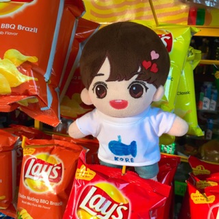 Outfit Doll: Set áo vẽ giống BTS cho doll 15-20cm