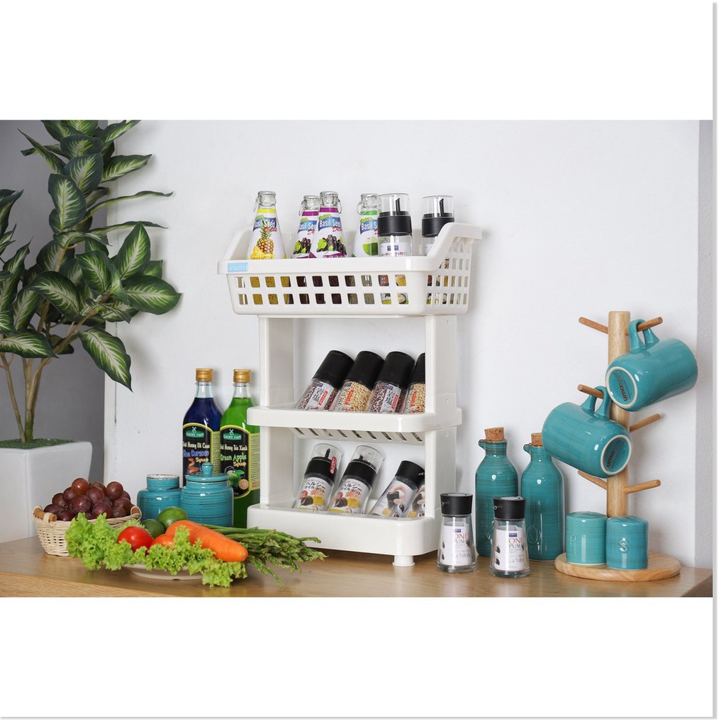 Giá để gia vị nhà bếp 3 tầng Inochi cao cấp