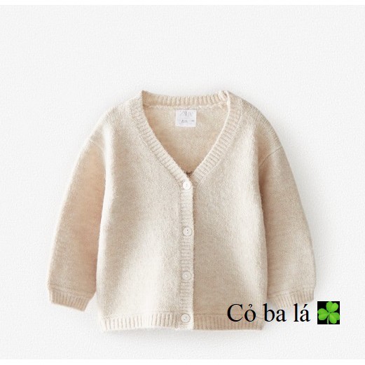 Áo khoác len Zara cadigan chuột Zara cho bé gái