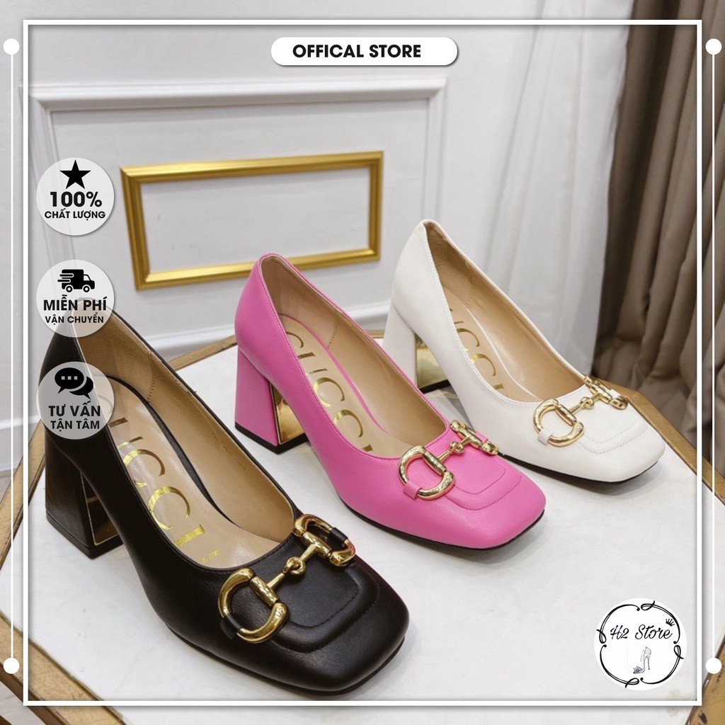 👠👟 Giày và sandal gót vuông 7f . Hàng super vip , Fullbox + bill + túi giấy ⚡