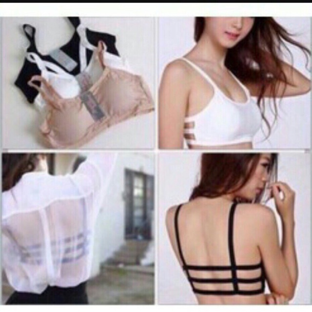 Áo Bra 3 Dây Có Đệm Ngực💖FreeShip💖Áo Lá 3 dây học sinh - M0033